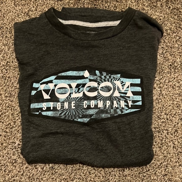 Boys gray Volcom short sleeve shirt Large - Picture 1 of 4